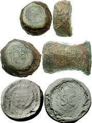Augustus.-27-Bc-Ad-14.-Iron-Dies---Joe-Geranio